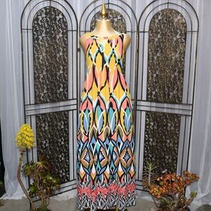 Anthropologie Dahlia Embroidered Zip Maxi by Floreat Size 4 Boho Easter Spring